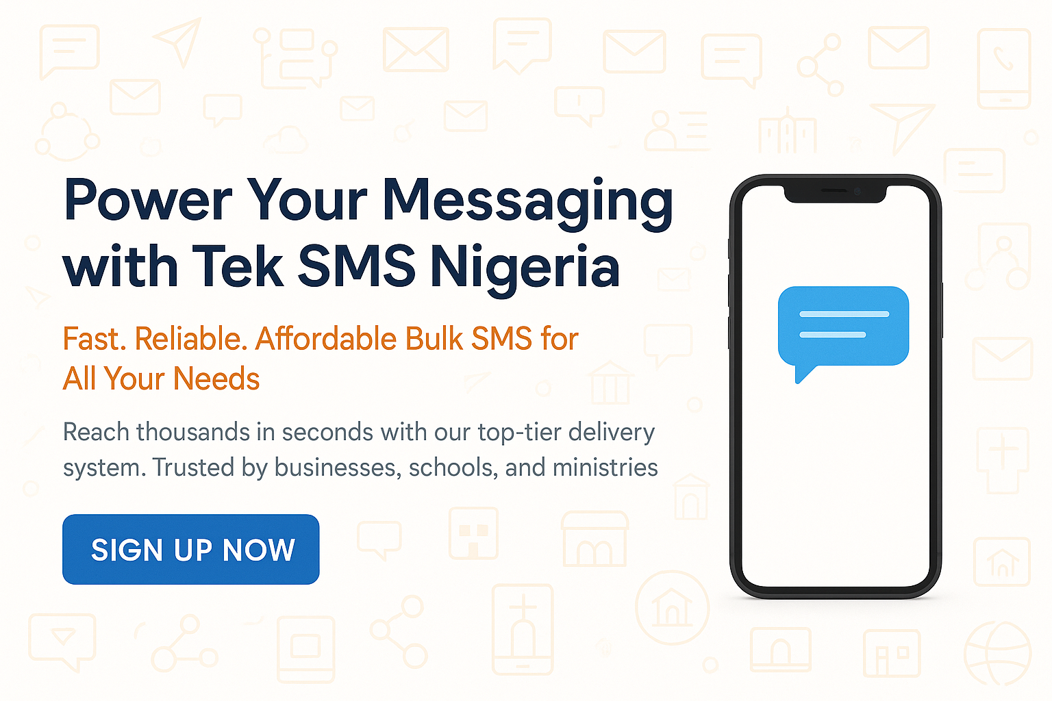 Tek SMS Nigeria Sends Promotional SMS ith DND Bypass