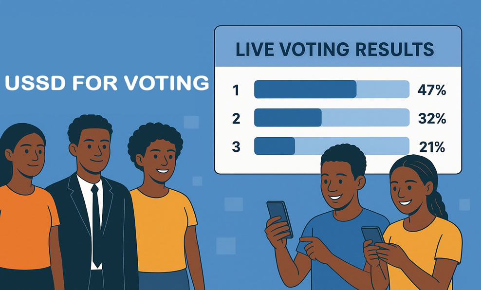 USSD for Voting Competitions